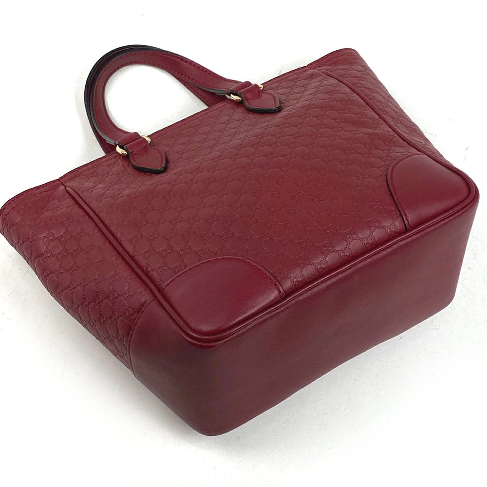 Gucci Bag Ssima Leather Red Handbag Ssima Shoulder